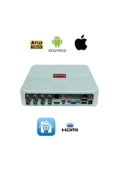 8 Kanal 5mp Dvr Ahd Full Hd 1440p H265 Xmeye Kayıt Cihazı 8 Kanal 5mp Dvr Ahd Full Hd 1440p H265 Xmeye Kayıt Cihazı