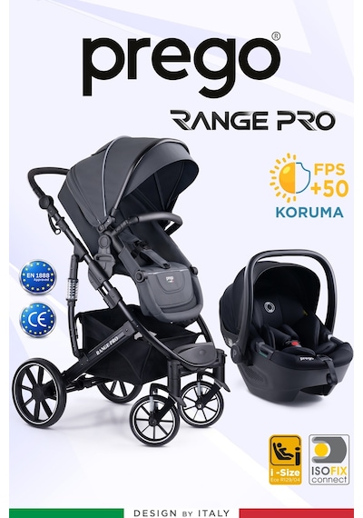 Prego Range Pro Travel Sistem Portbebeli Bebek Arabası