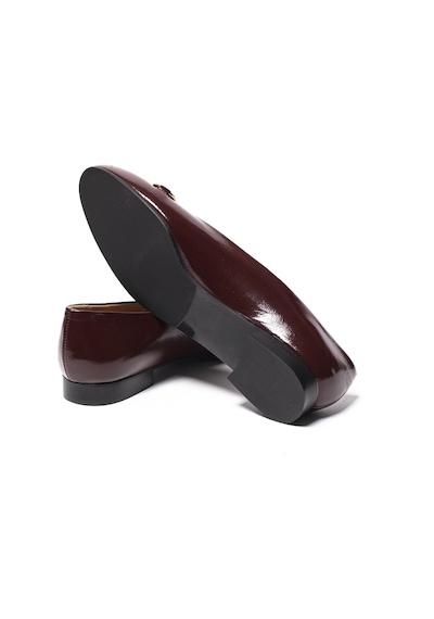Patent Leather Bordeaux C233 Babet Kadın Diğer 69 32 V1 Chiara Bellini Patent Leather Weinkled Bordo