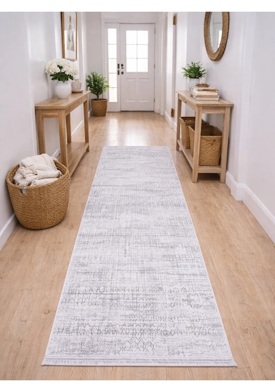 Merinos Vista 79300-095 Özel Kesme Halı Gri Çok Renkli