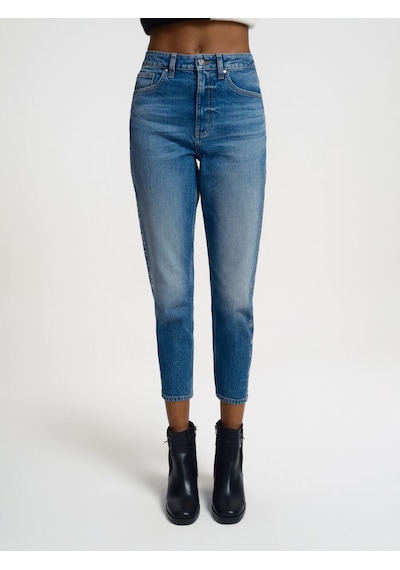 LOFT Mom Regular Fit Kadın Pantolon Lf2034237 Q1.v1 Denim