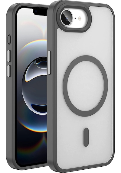 Apple Uyumlu iPhone 16e Kılıf M-safe Şarj Özellikli Mat Arka Yüzey Zore Sio Kapak Çok Renkli