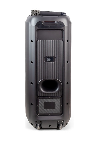 Hepu Hp 940 Taşınabilir Şarjlı Bluetooth Hoparlör 80 W Rms 2 10 İnc Woofer Extra Bass Karaoke Mikrafon