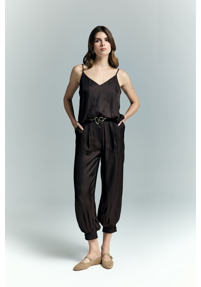 Tosca Pantolon - Kahve-137246 Kahve