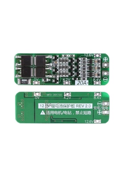 3s 20a Bms Lipo Pil Balans Devresi Modülü