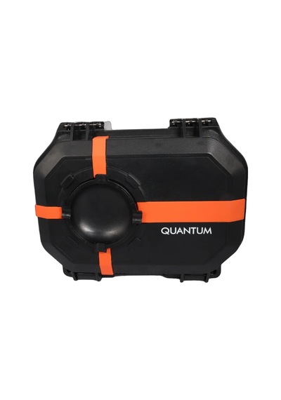 Quantum Seyahat Tipi 30 Taşıma Kulplu Siyah Humidor Puro Kutusu - Trz3017