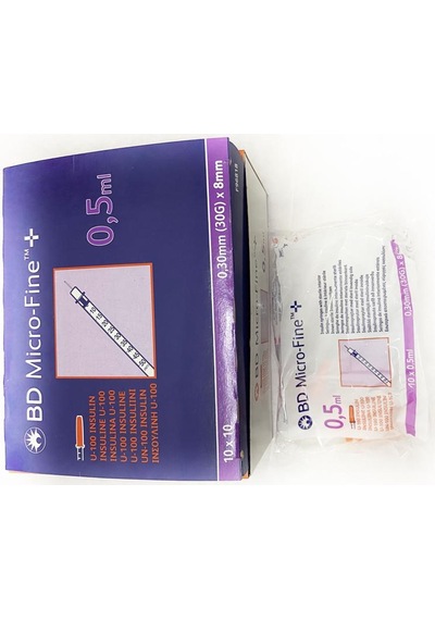 BD MİCRO-FİNE 0.5ml 0.30mm 30G*8mm