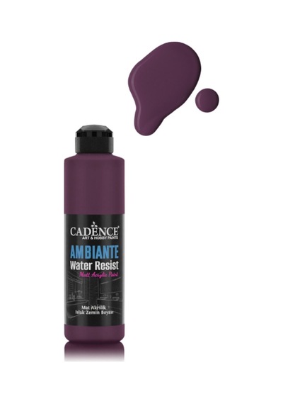 Ambiante Islak Zemin Boyası Aw35 Patlıcan Mor 250ml + Katalizör 1