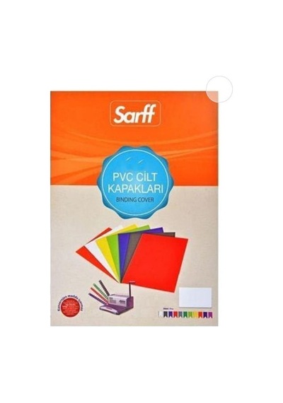 Sarff 15201105 A4 450 Mic 50 Li Şeffaf Mat Cilt Kapağı