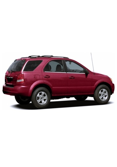 Kia Sorento 2002-2009 Arası Krom Cam Çıta 4 Parça P.çelik