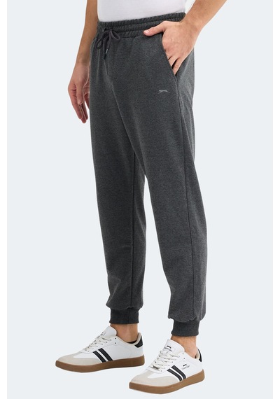 Slazenger Onıonıx 2 Li Set Erkek Eşofman Altı Siyah - Koyu Gri