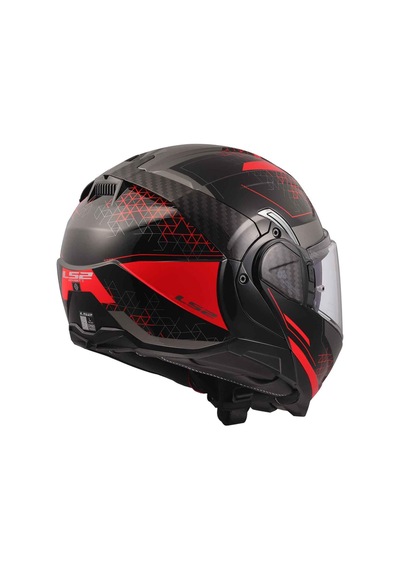 Ls2 Advant 2 Astral Çene Açılır Kask Kırmızı