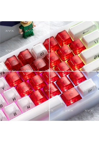 Xvx Fizz Kit 21-tuşlu Keycaps Tuş Takımı