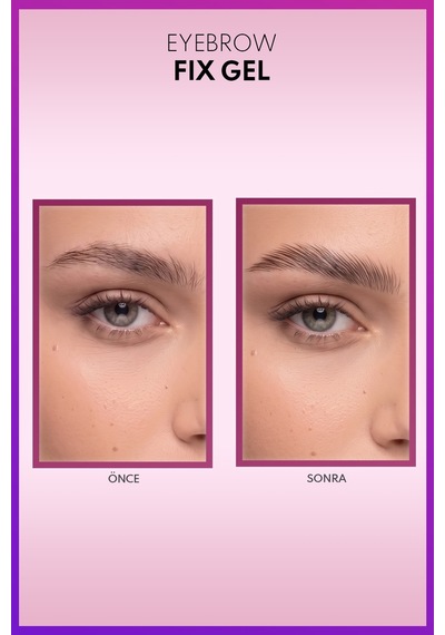 Note Eyebrow Fix Gel Şeffaf Kaş Sabitleyici Ve Şekillendirici Jel - Şeffaf