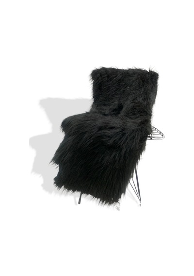 Zp Ithal Yumuşak Paris , Peluş Kumaş Yüksek Kalite 100x150 Cm Siyah Siyah