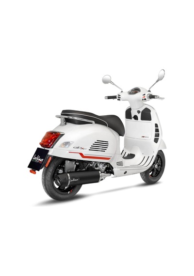 Vespa GTS-GTV 300 Egzoz, Katalizörlü *Siyah* Euro 5 (2020- ) / LEOVINCE