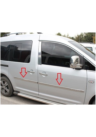 Volkswagen Caddy Krom Yan Kapı Çıtası 4 Parça 2004-2010 N11.17799