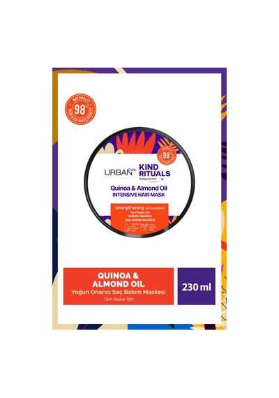 Kind Rituals Kinoa Almond Oil Saç Bakım Maskesi 230 Ml