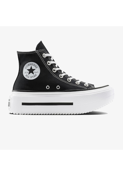 Converse Chuck Taylor All Star Lift Double Stack Kadın Siyah Sneakera12975c