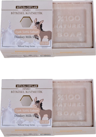 Hmd Bitkisel Kozmetik Eşek Sütü Sabunu 2 x 125 G