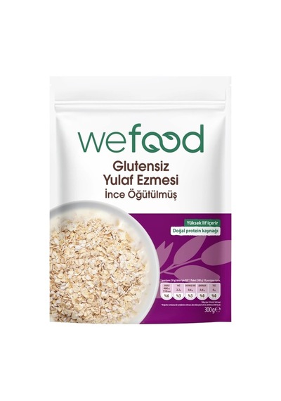 We Food Glutensiz İnce Öğütülmüş Yulaf Ezmesi 300 G