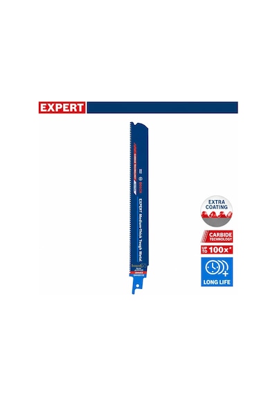 Bosch Expert S 1155 Hhc 3-8 Mm Metal İçin 225 Mm Panter Testere 1'li 2608902323