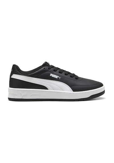 Puma Court Classic Clean Siyah Erkek Sneaker SİYAH-BEYAZ