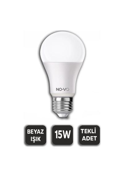 10 Adet 15w Beyaz Led Ampul 1200lm 6500k 15.000 Saat Ömür 5399