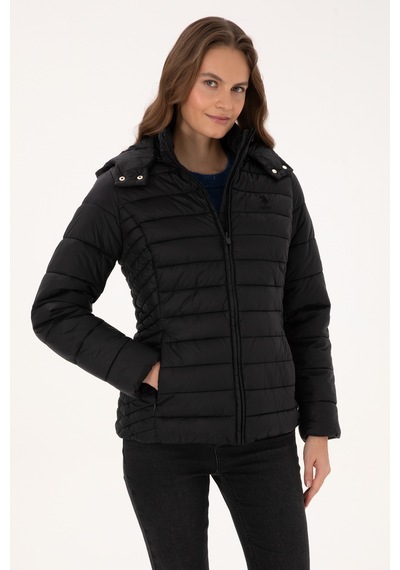 U.s. Polo Assn. Kadın Siyah Mont 50307935-vr046 Siyah