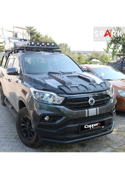 Ssangyong Musso 2021- Yılı Ve Sonrası Uyumlu Ön Kaput Scoop