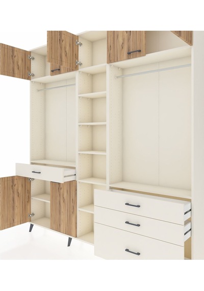 Arges Dolap 11 Raflı 4 Çekmeceli 2 Askılı 220x30x243 Aytaşı-çam/aytaşı Atlas Çam/aytası Arges Dolap 11 Raflı 4 Çekmeceli 2 Askılı 220x30x243 Aytaşı-çam/aytaşı Atlas Çam/aytası