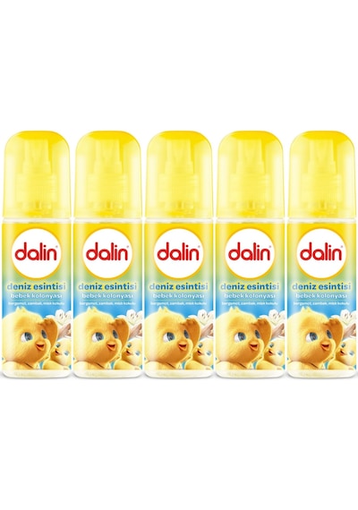 Dalin Bebek Kolonyası 150 Ml Deniz Esintisi 5'Li Set