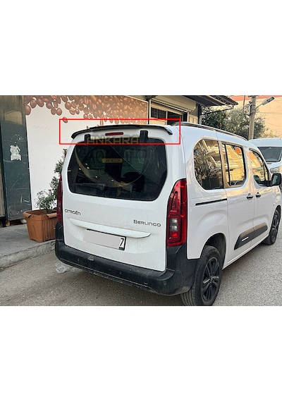 Combo Berlingo Rifter Doblo 5 Parlak Siyah Spoiler - Plastik
