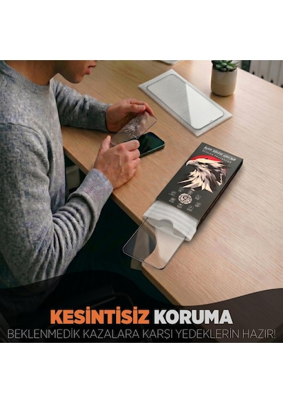 3'lü Paket Apple İphone 17 Pro Max İçin Ekran Koruyucu 9h Sertlik Anti-static Temperli Cam Netlik Ve Dokunmatiği Etkilemeyen Çizik Ve Darbelere Karşı İphone 17 Pro Max Koruma