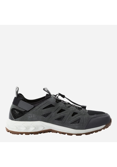 Jack Wolfskin 4051301 6945 Woodland 2 Hybrıd Low M Erkek Sandalet Yeşil Beyaz Beyaz - Yeşil