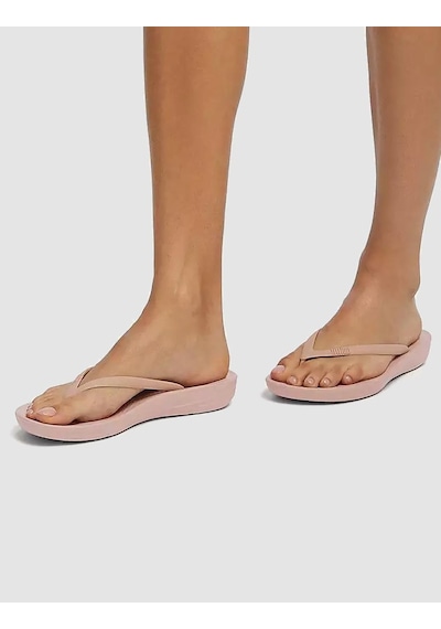 Fitflop Iqushıon Ergonomıc E54 Bej Kadın Parmak Arası Terlik Bej