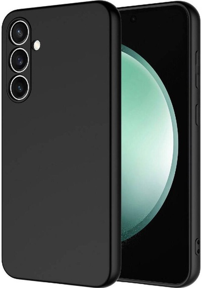 Galaxy S23 Fe Kılıf Zore Mara Lansman Kapak Siyah