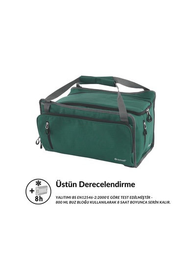 Outwell Cormorant M 24 L Yüksek Yalıtımlı Soğutucu Termal Çanta Green Çok Renkli