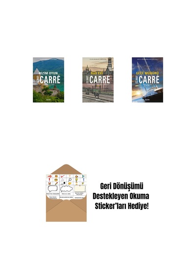 Bizim Oyun + Rus Evi + Gece Müdürü + Okuma Sticker'ları