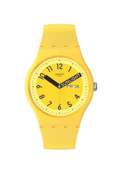 Swatch So29j702 Proudly Yellow Unisex Kol Saati