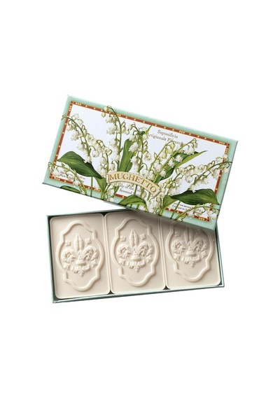 Saponificio Artigianale Fiorentino Sabun Lilly Of The Valley Dikdörtgen 3 x 125 G