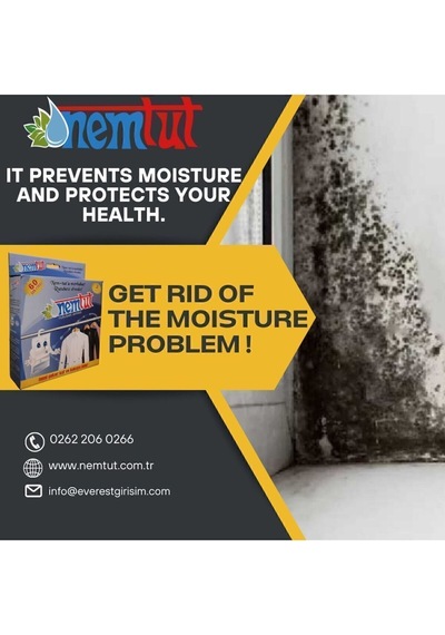 Dehumidifier Moisture Absorber Odor Remover Mold & Corrosion Preventive 1 Kg 1 Box / 2 Packs