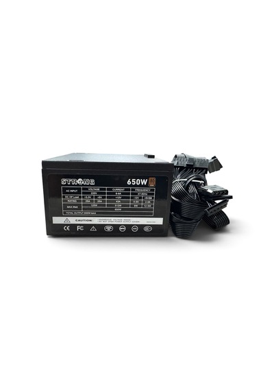 Strong St650 650w 80+ Bronze Psu Power Supply Güç Kaynağı Siyah