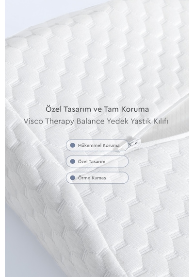 Yataş Bedding Visco Balance Yedek Yastık Kılıfı 34X55 Cm
