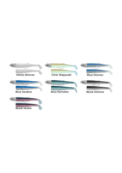 Gt-bio Combo + Body Roller Shad 125 - 23gr Silikon Yem - Blue Kamaleo