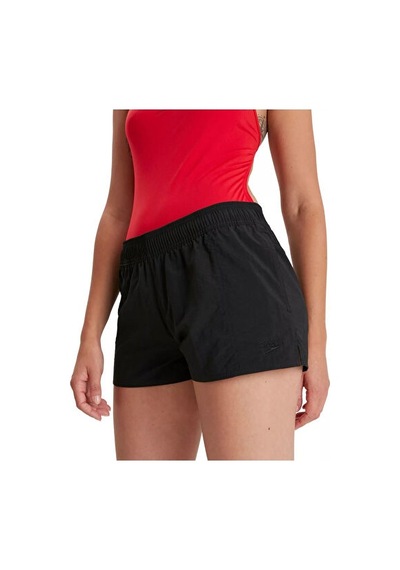 Speedo Ess Wsht Af Blk Kadın Şort Mayosu 8-125380001 Siyah Siyah