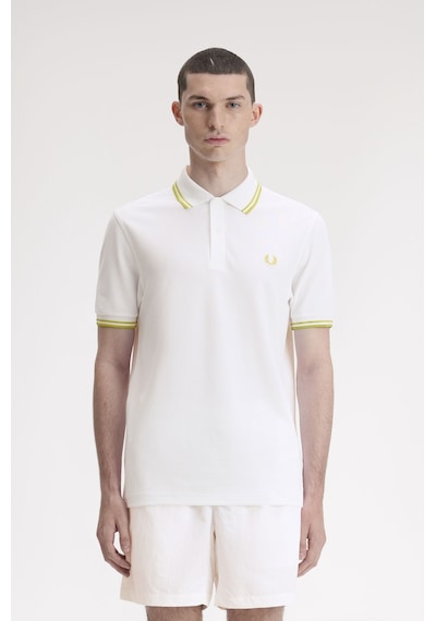 Fred Perry M2721 Tennis Erkek Polo Tişört Beyaz