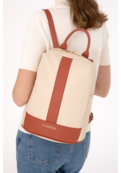 U.S. Polo Assn. Kadın Bej Sırt Çantası 50300290-VR011