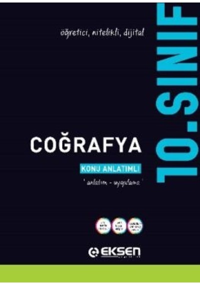 10. Sınıf Coğrafya Konu Anlatım Eksen Yayın