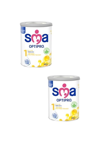 Sma Optipro 1 Probiyotik Bebek Sütü 400 G 2 Adet